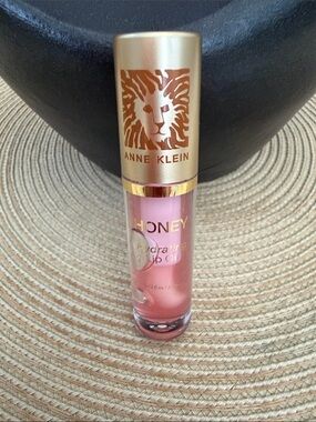 Anne Klein Honey Hydrating Lip Oil - Gold Cap, Pink Gloss